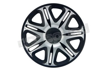 NAS/14-R singolo copricerchio 14'' Nascar Silver Black Simoni Racing