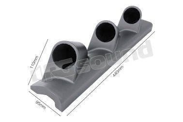 PSR6 portastrumenti verticale a 3 fori 52 mm Simoni Racing
