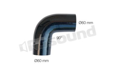 9012 curva 90° 60mm in silicone Simoni Racing
