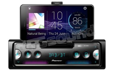 SPH-20DAB Autoradio 1 Din con Bluetooth, DAB, USB e collegamento diretto a smartphone Pioneer