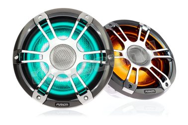 010-02433-11 SG-FL772SPC coassiali Serie Signature 20 cm con illuminazione LED CRGBW finitura cromata Fusion