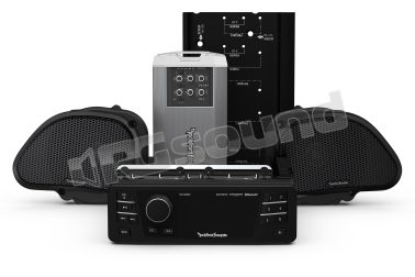 HD9813RG-STAGE2 Kit audio con sorgente, altoparlanti e amplificatore Rockford Fosgate