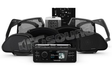 HD9813RG-STAGE3 Kit 4 altoparlanti e sorgente multimediale Rockford Fosgate