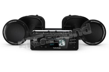 HD9813RGU-STAGE1 Kit con sorgente e 4 altoparlanti Rockford Fosgate