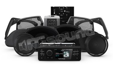 HD9813RGU-STAGE3 Kit 6 altoparlanti, sorgente, amplificatore e griglie Rockford Fosgate
