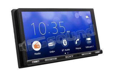 XAV-AX5550D + ANT monitor con Bluetooth, Apple CarPlay, Android Auto, Smartphone Mirroring, DAB+ con antenna inclusa Sony