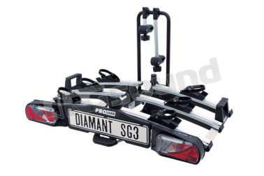 DIAMANT SG3 Gold Edition PRO91735GOLD portabici pieghevole per 3 bicilette o e-bike PRO-USER bike