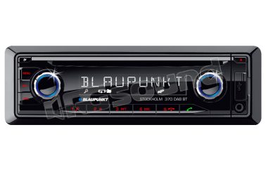 STOCKHOLM 370 DAB BT tuner DAB/DAB+, lettore CD, Bluetooth, ingressi USB e AUX frontali, slot SD Blaupunkt