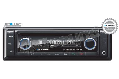 BAMBERG 470 DAB BT con tuner DAB, lettore CD, Bluetooth, ingressi USB e SDHC/SD Blaupunkt
