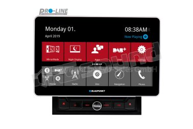 HAMBURG 990 DAB NAV TRUCK monitor 10" con navigazione per camper, wi-fi integrato, Bluetooth, DAB+, USB, mirroring smartphone Blaupunkt