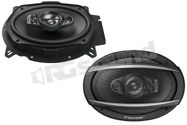 TS-A6970F coppia coassiali ellittici 6x9'' a 5 vie con adattatori multi-fit Pioneer
