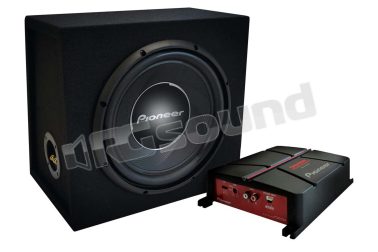 GXT-3730B kit amplificatore GM-A3702 + subwoofer TS-W30S4 in cassa chiusa Pioneer