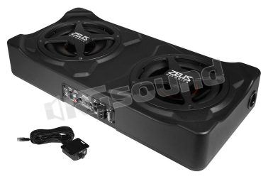ZRX220A box con coppia di subwooder 20cm amplificati Hifonics