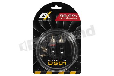 DSC1 cavo RCA 1 metro, doppia schermatura, filo in rame OFC ESX