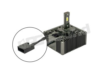 XL D5 CSP coppia di lampade LED Plug&Play con connettore D5S per Audi, Citroen e Gruppo FCA BlackLight
