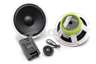 2.6K2 B con Crossover Sistema a 2 vie Sound Quality 165mm ESB car audio