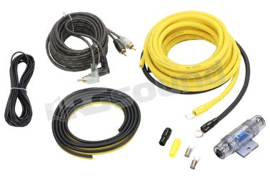 GZPK 10XLC-II Kit di installazione 10 mm² (7 AWG) con cavo di segnale incluso Ground Zero