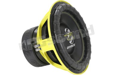 GZNW 15SPL-Xflex subwoofer SPL da 38cm ad alte prestazioni con cestello in alluminio pressofuso e surround Xflex Ground Zero