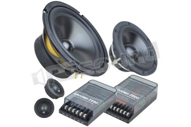 GZRC 165.3SQ Sistema altoparlanti Sound Quality a 3 vie con cono in alluminio 3 Ohm Ground Zero