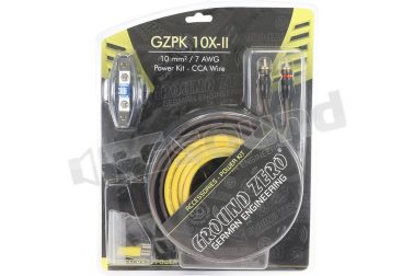 GZPK 10X-II kit di cablaggio 10 mm² per installazione amplificatore Ground Zero