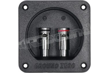 GZST 2B vaschetta contatti con 2 terminali per cavi da 10 mm² Ground Zero