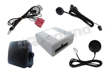 CF0061UNAV21 Avvisatore acustico per auto elettriche e ibride (antenna GPS inclusa) Paser