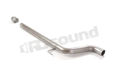 55.0650.00 Tubo centrale Gr.N senza silenziatore inox per Mercedes Ragazzon