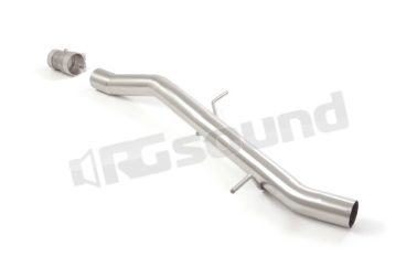 55.0645.00 Tubo centrale Gr.N senza silenziatore inox  per Audi Ragazzon