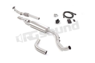 50.0788.80 Flessibile con centrale inox con valvola integrata per Abarth Ragazzon