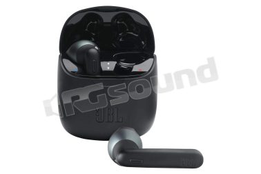 TUNE 225TWS auricolari neri wireless con custodia di ricarica JBL