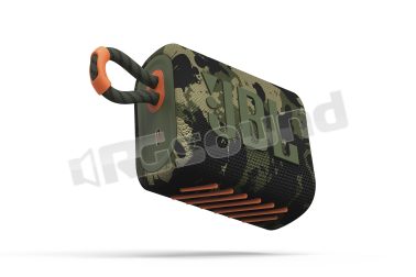 GO3 SQUAD piccolo audio portatile Bluetooth 5.1 waterproof - camouflage militare JBL