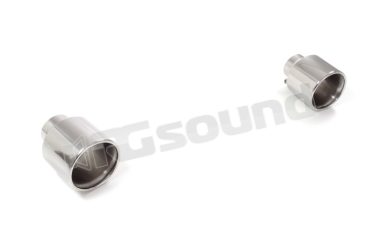 50.0758.45 Terminale inox rotondo per Alfa Romeo Ragazzon