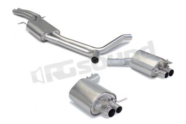 50.0730.00 Centrale + Posteriore inox sdoppiato per Audi Ragazzon