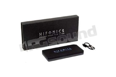PBHF-1000 Power Bank per smartphone con logo illuminato blu Hifonics
