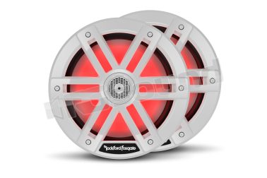 M1-8 coassiali Serie M1 diametro 20cm, illuminazione LED, finitura bianca Rockford Fosgate