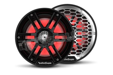 M2-65B altoparlanti coassiali 165mm a 2 vie, con illuminazione LED, finitura nera Rockford Fosgate