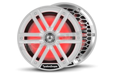 M2-8 Coppia di altoparlanti marini bianchi 20cm illuminati LED Rockford Fosgate