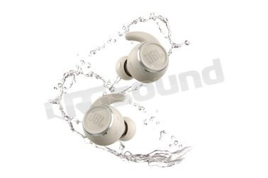 Reflect Mini NC auricolari bianchi Bluetooth resistenti ad acqua e sudore con assisteza vocale Google e Alexa JBL