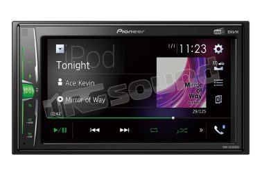 DMH-A3300DAB + ANT con DAB+, Bluetooth, USB e Youtube via WebLink Pioneer