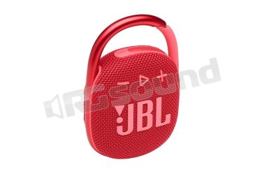 CLIP4 RED speaker Bluetooth portatile wireless con moschettone - colore rosso JBL