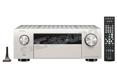 AVC-X4700H Silver Amplificatore AV 8K a 9.2 canali con 200 Watt per canale, finitura argento Denon