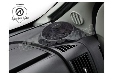 SPC-R100-DU Altoparlanti radiali per cruscotto Fiat Ducato, Citroën Jumper e Peugeot Boxer Alpine