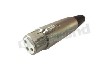 42-106 coppia connettori XLR plug 3 pin Thender