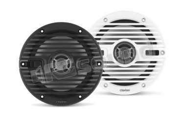 CMS-651-CWB coassiali nautici 165mm con griglie classiche bianche e grigio scuro Clarion