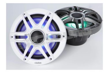 CMSP-651-RGB-SWG altoparlanti coassiali nautici 165mm a 2 vie con illuminazione LED Clarion