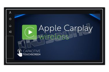 VM013 mediastation DAB+ con Apple CarPlay wireless, lettore USB/SD, Bluetooth Phonocar