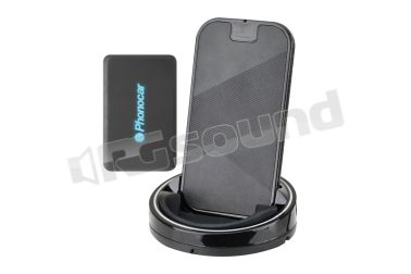 VM382 caricabatteria vano portabicchiere per smartphone con Powerbank portatile Phonocar