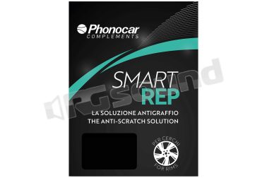 019091 soluzione antigraffio per la protezione dei cerchi auto - colore Gloss Solid Black Phonocar