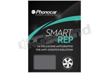 019101 soluzione antigraffio per la protezione dei cerchi auto - colore Gloss Grey Silver Phonocar
