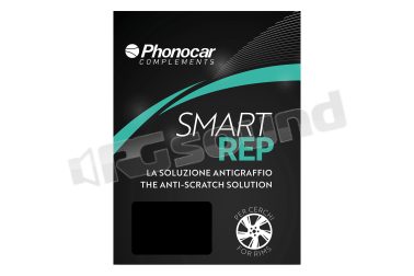 01921 SMARTREP per cerchi auto, finitura "Matt Solid Black" - conf. 5 pz. Phonocar